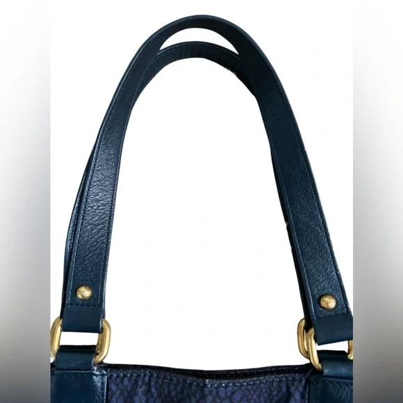 Juicy Couture Vintage Snake-Print Tote Bag Purse